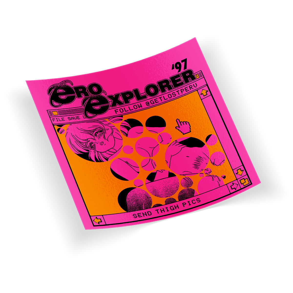 ERO EXPLORER - STICKER